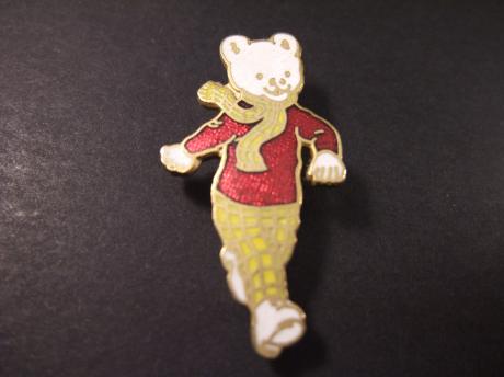 Rupert, the Bear ( Bruintje Beer ) wandelend